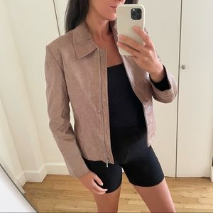 Vintage leather jacket from France